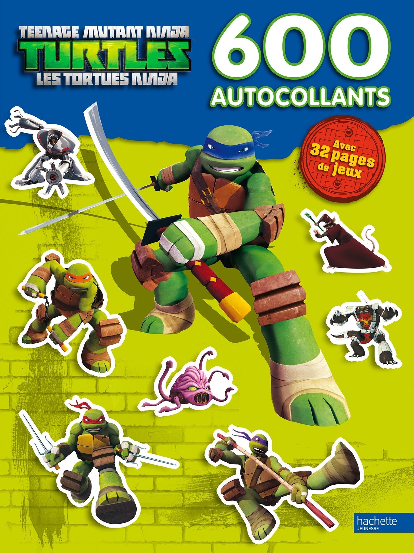 Tortues Ninja: 600 autocollants Books