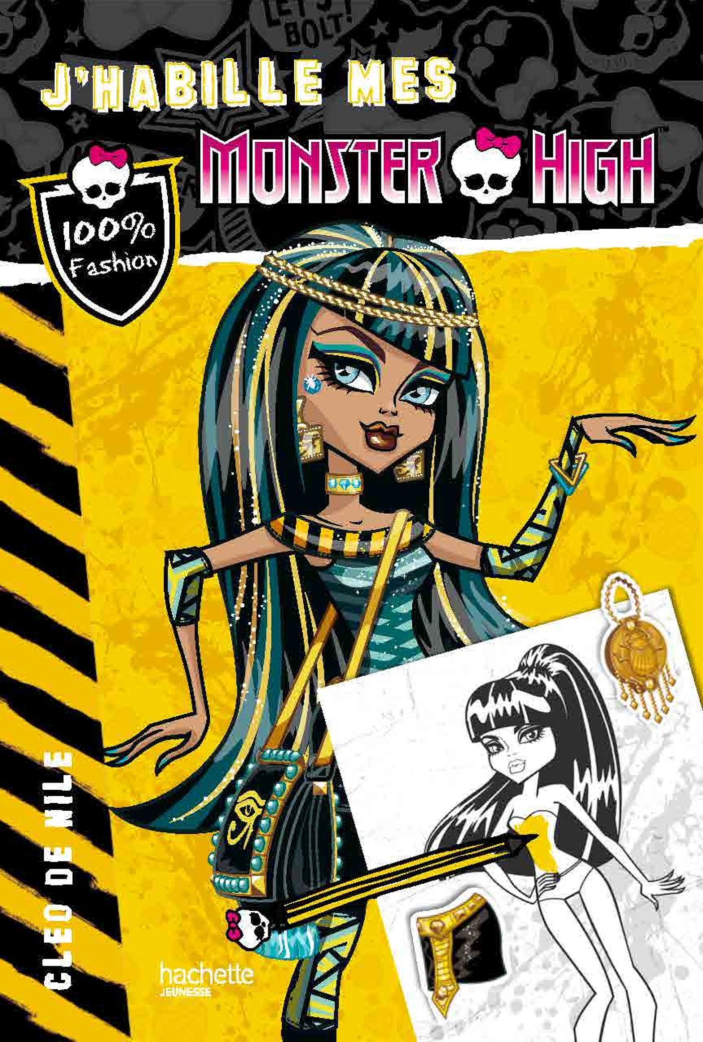 J'habille mes Monster High: Cleo de Nile Books