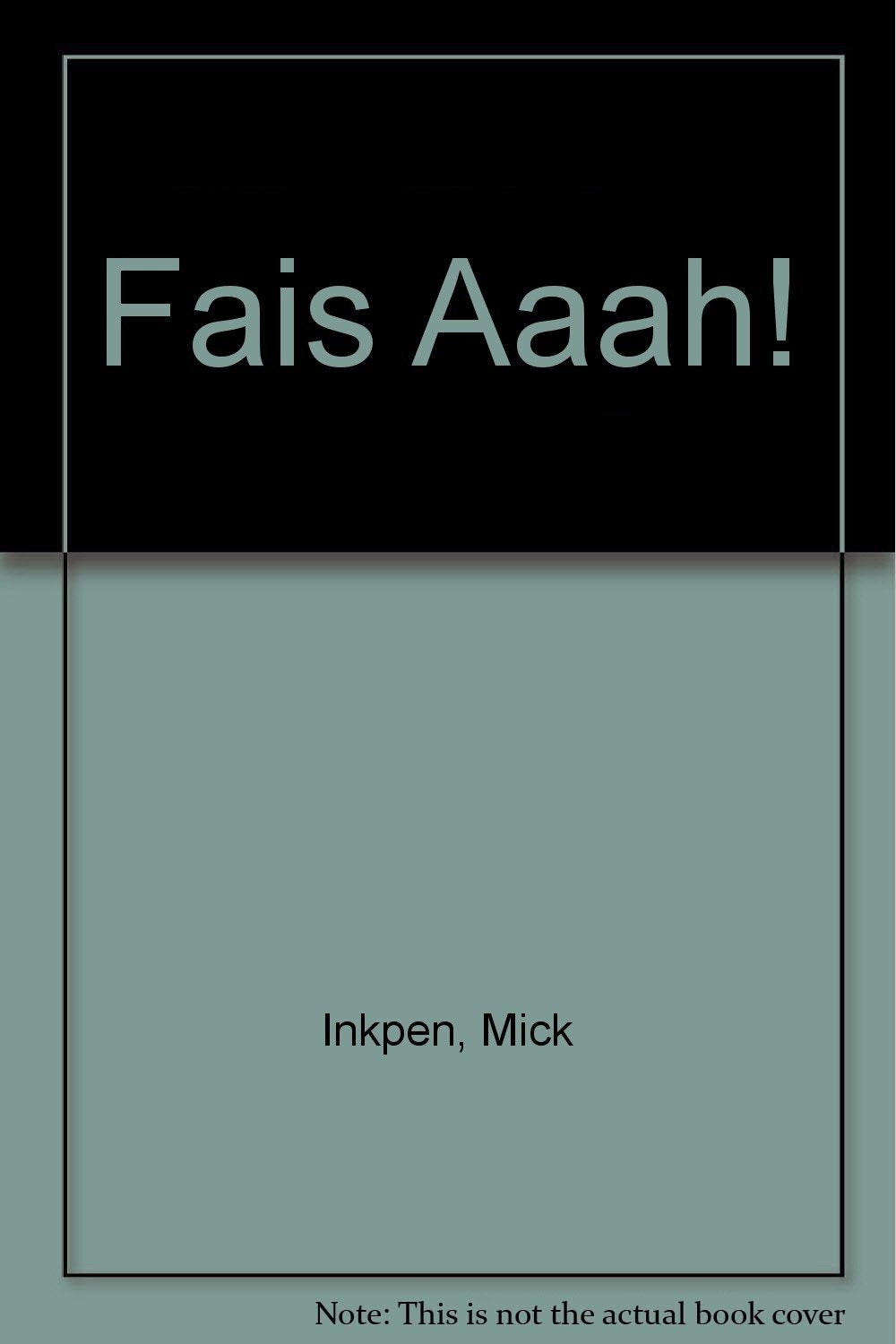 Fais aaah ! book