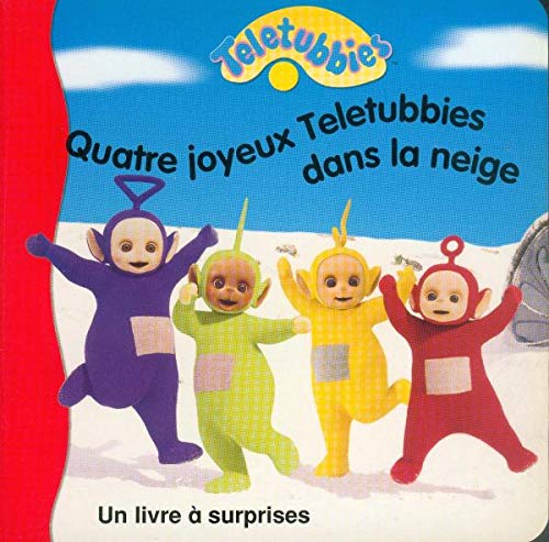 Quatre joyeux Teletubbies dans la neige book