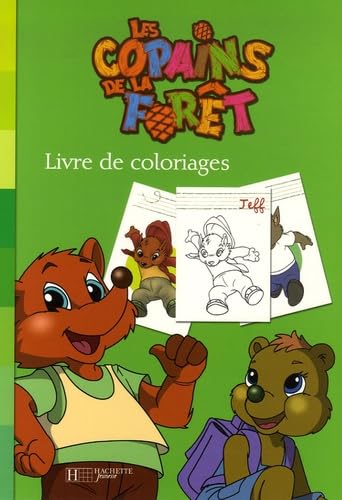 Copains de la forêt Livre de coloriages book