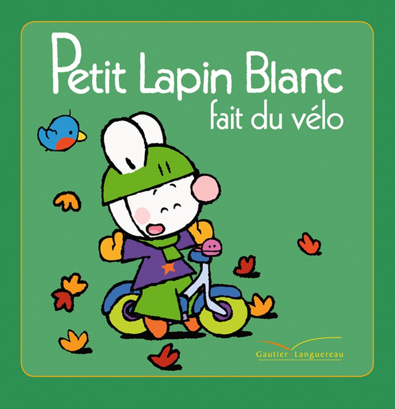 Petit Lapin Blanc fait du vélo Children's books