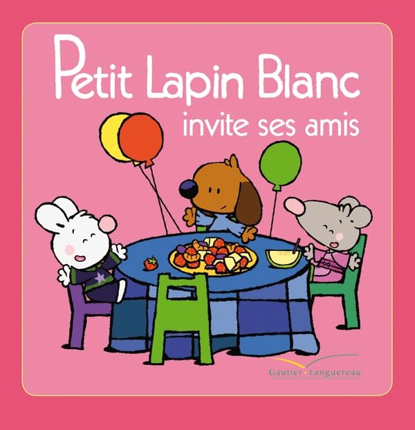 Petit lapin blanc invite ses amis book