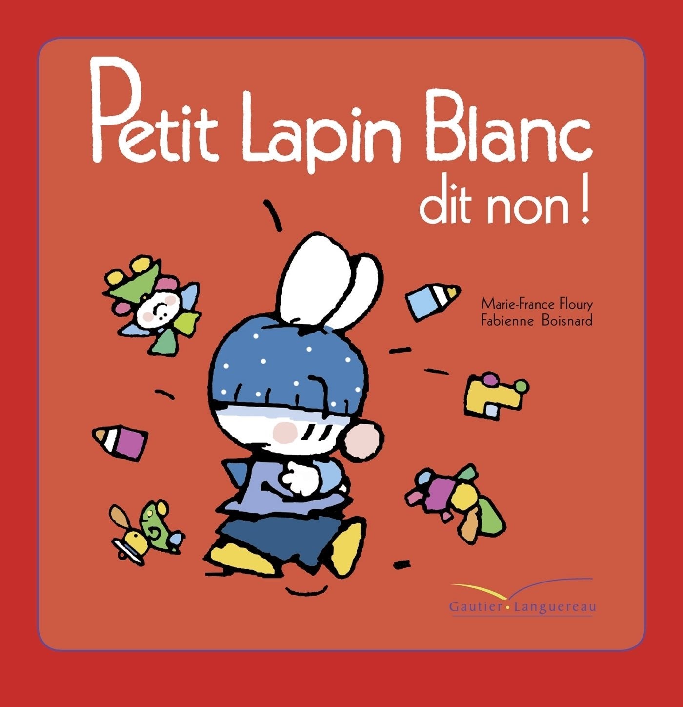 Petit lapin blanc dit non ! book