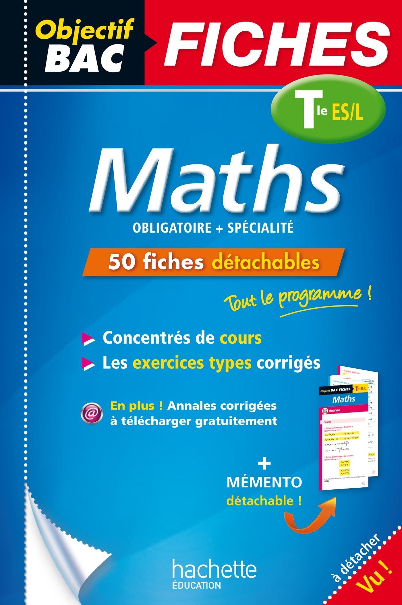Maths Tle ES/L: Enseignements obligatoire et de spécialité (ES), enseignement de spécialité (L) book