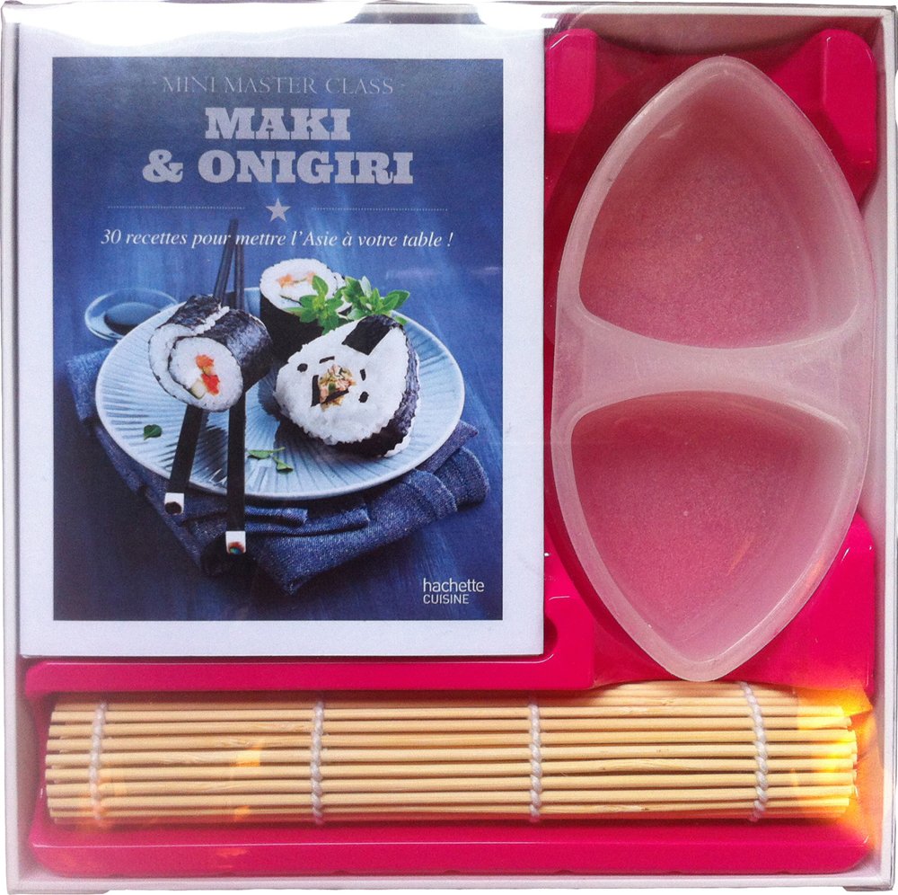 Coffret maki et onigiri: 30 recettes pour mettre l'Asie à votre table ! book