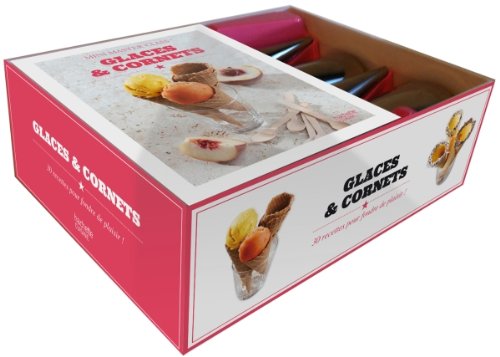 Coffret glaces et cornets: 30 recettes pour fondre de plaisir ! book