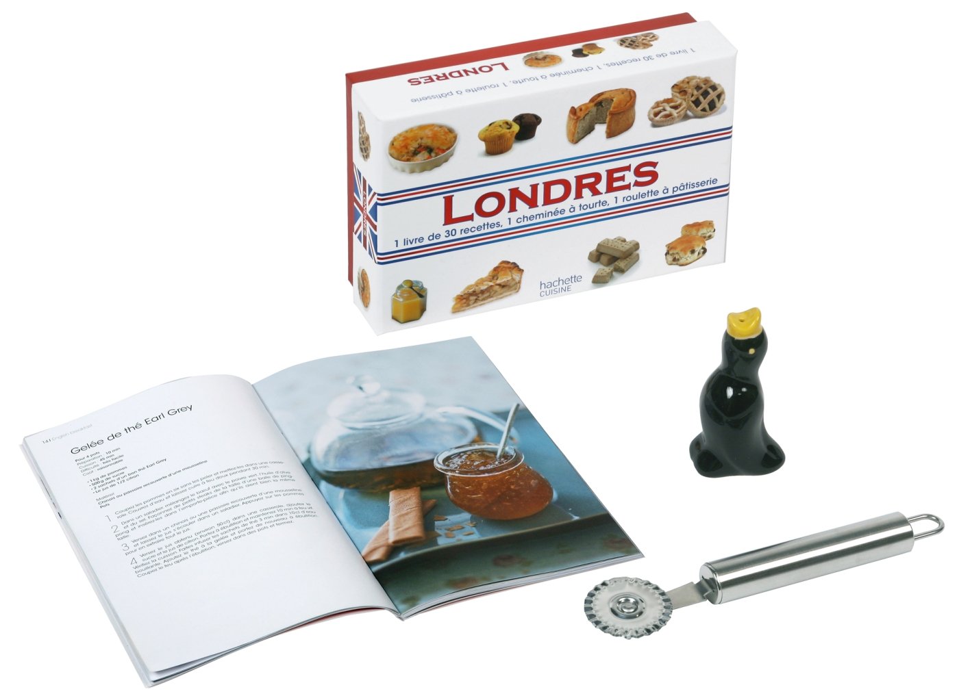 Londres. Coffret cuisine: livre, cheminee a tourte, roulette a pas Leisure, Home & Garden