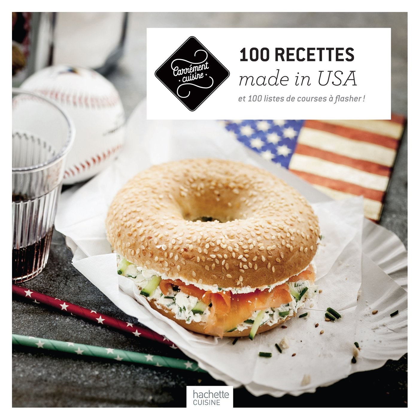 100 recettes made in USA Books