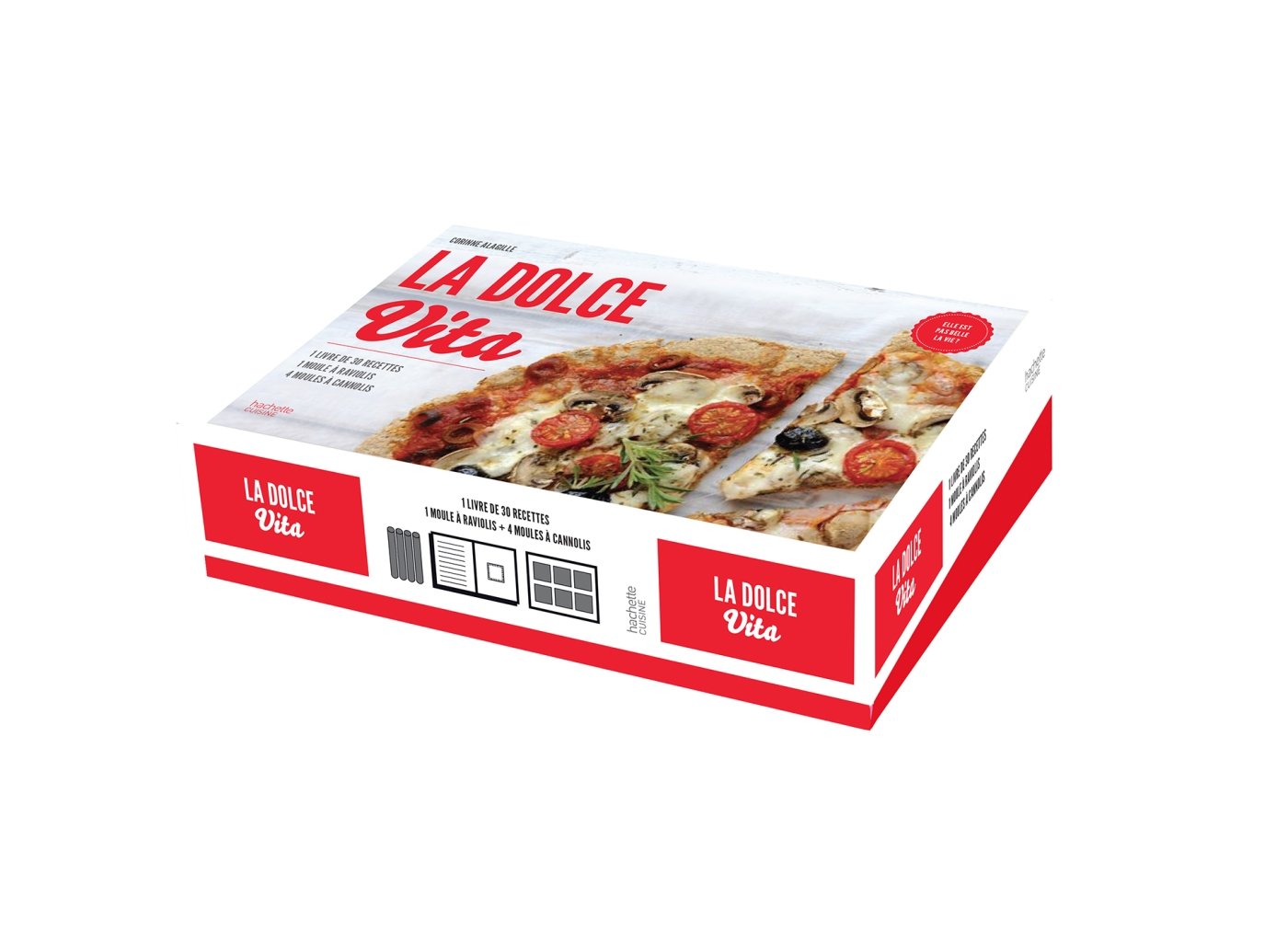 La Dolce Vita: Avec 1 moule à raviolis et 4 tubes à cannolis Books