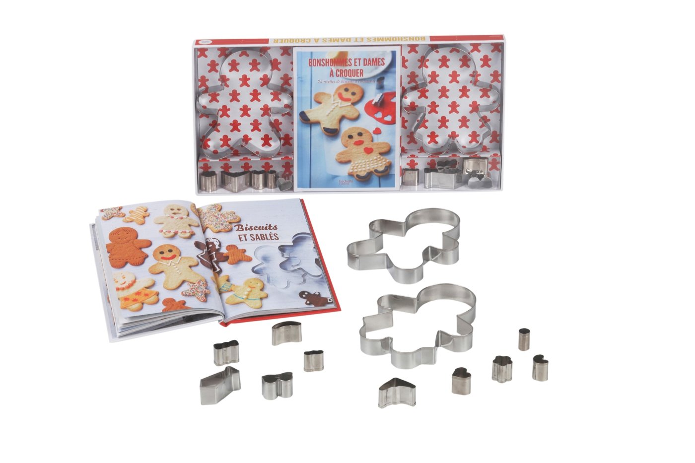 Bonshommes et dames à croquer: Coffret livre + moules book