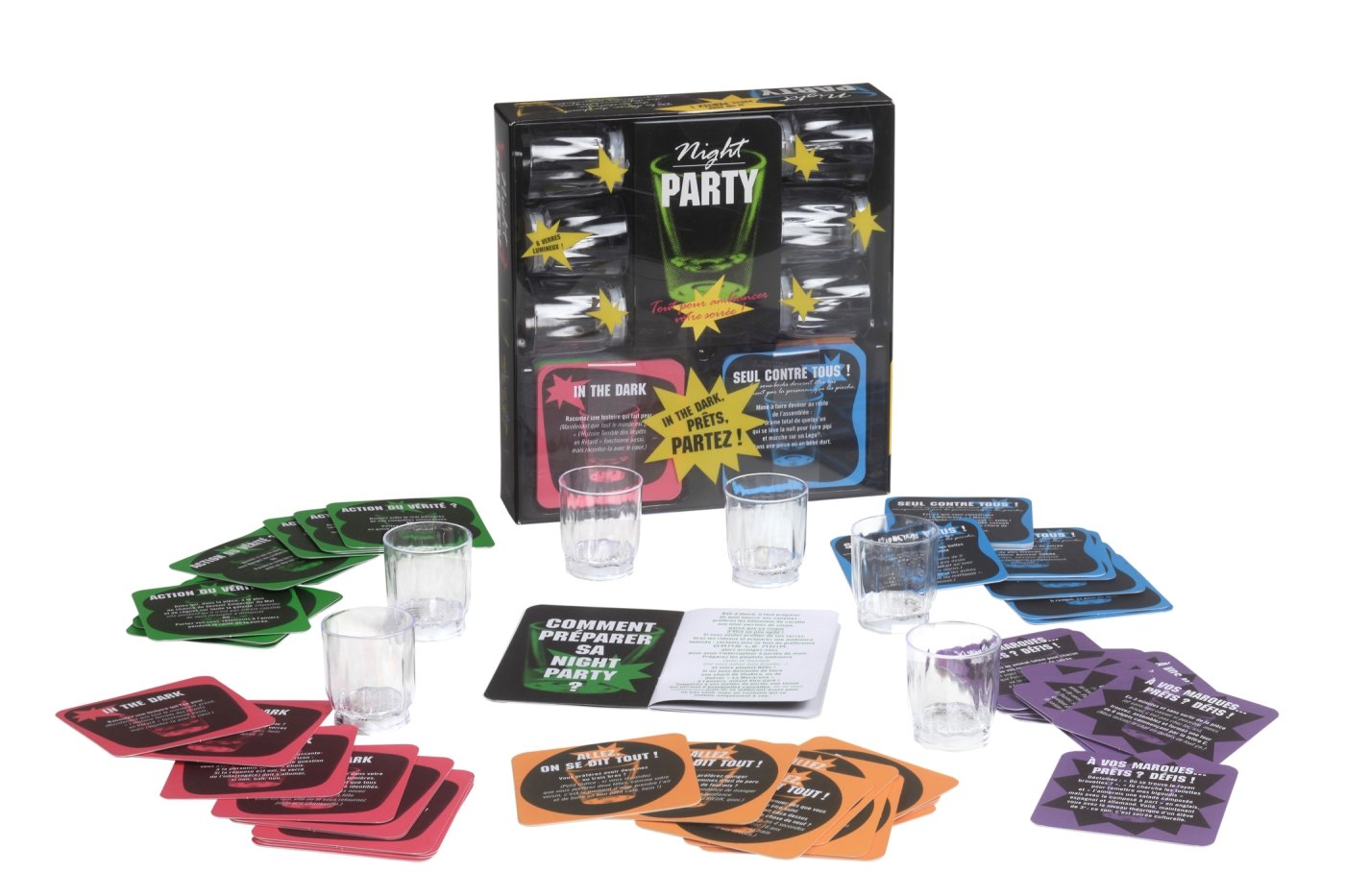 Coffret Night party: tout pour ambiancer votre soirée book
