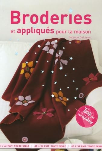 Broderies et appliqués pour la maison book