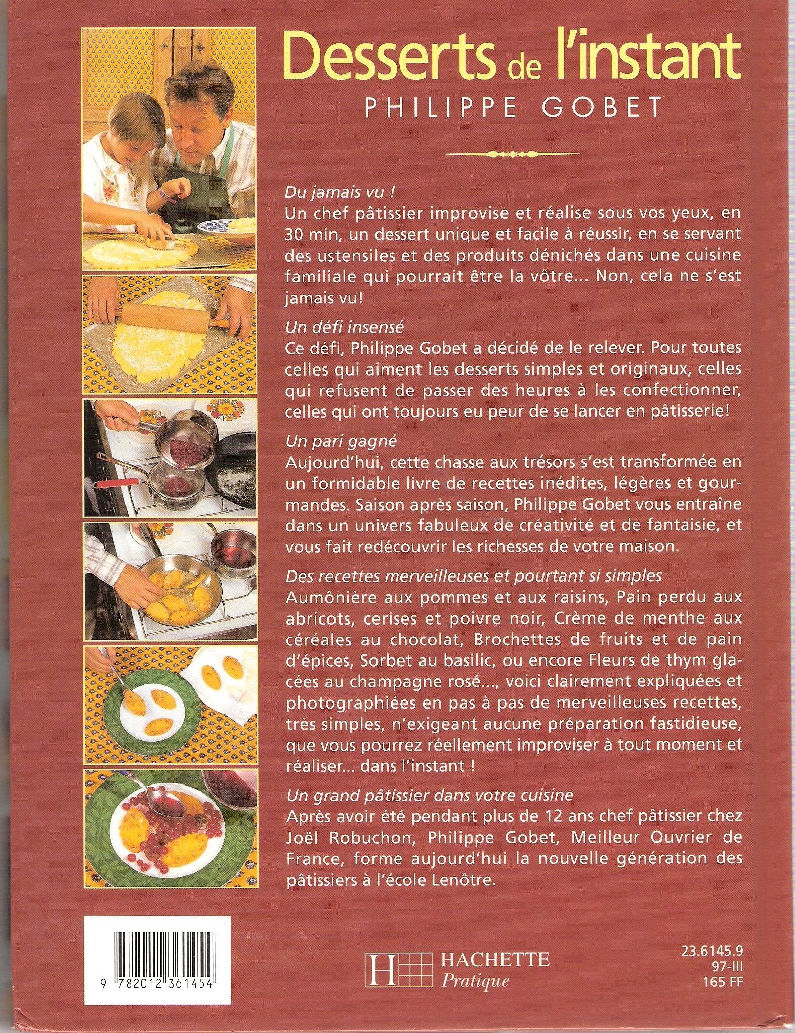 Desserts de l'instant Books
