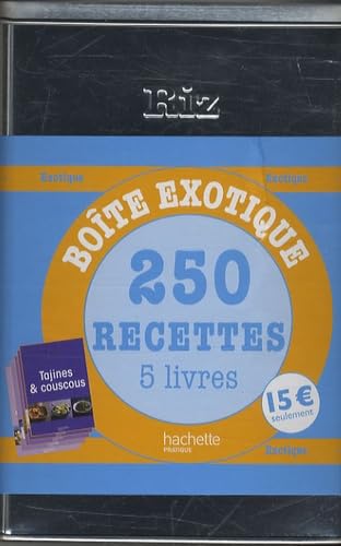 Boîte exotique: 250 recettes, Coffret 5 volumes book
