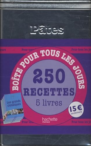 Boîte pour tous les jours: 250 recettes, Coffret 5 livres book