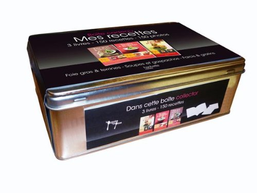Mes recettes: 3 volumes : Foie gras & terrines ; Soupes & gaspachos ; Farcis et gratins book