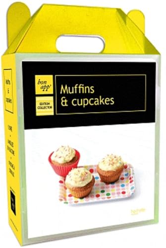 Muffins & cupcakes: Coffret avec un livre, 6 moules en silicone et une poche à douille book