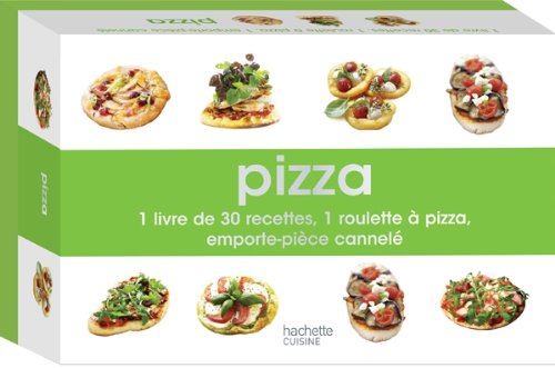 Pizza: 1 livre de recettes, 1 roulette à pizza, 1 emporte-pièce cannelé Books