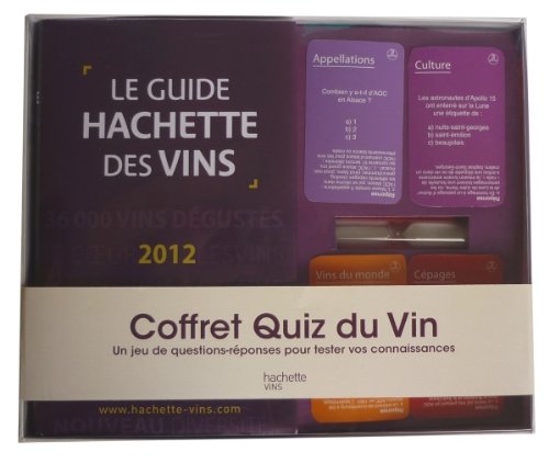 Coffret Quiz du Vin: Un jeu de questions-réponses pour tester vos connaissances Books