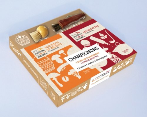 Coffret champignons: Champignons : les recettes ; Champignons : portraits & récolte book