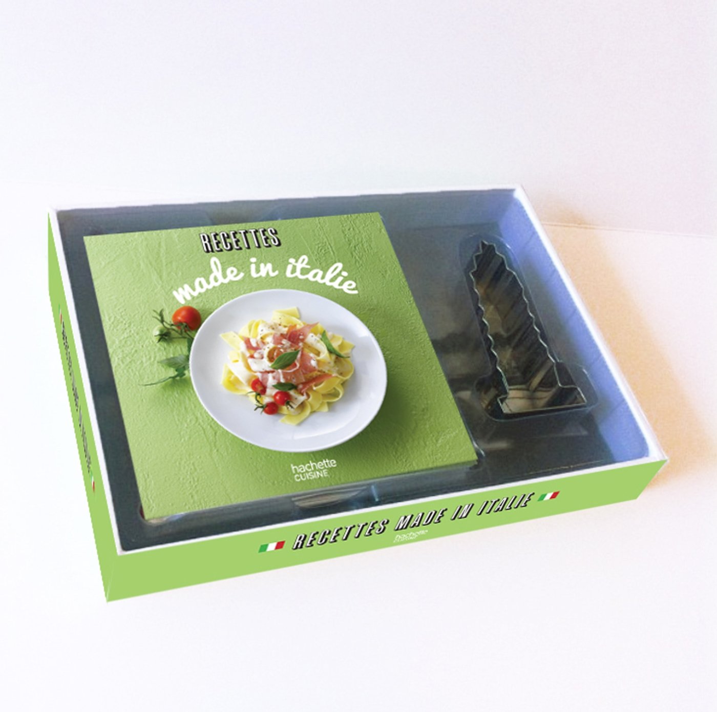 Coffret recettes made in Italie: Avec un emporte-pièce book