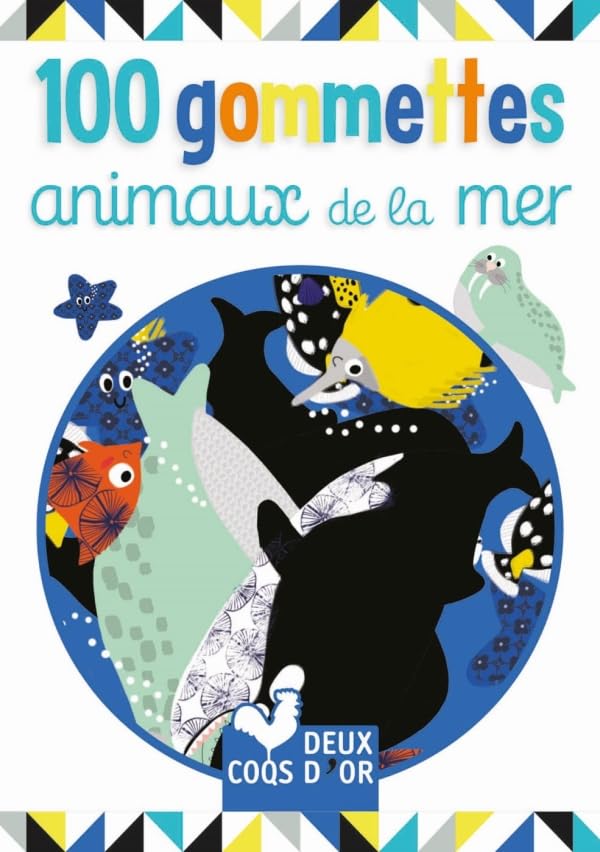 100 gommettes - animaux de la mer book