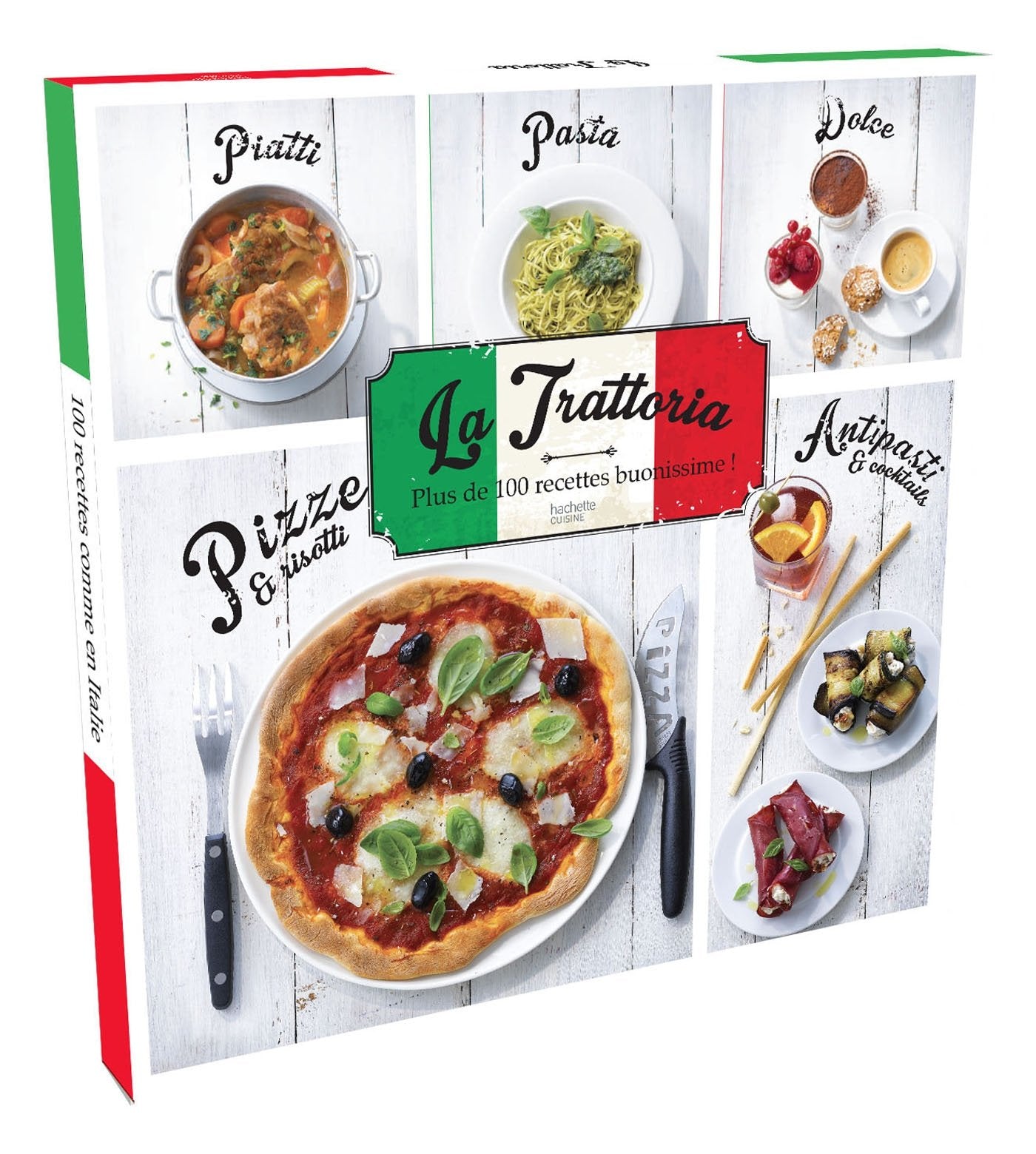 La Trattoria: Plus de 100 recettes buonissime ! 5 volumes book