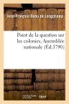 Point de la question sur les colonies, Assemblée nationnale Social Sciences