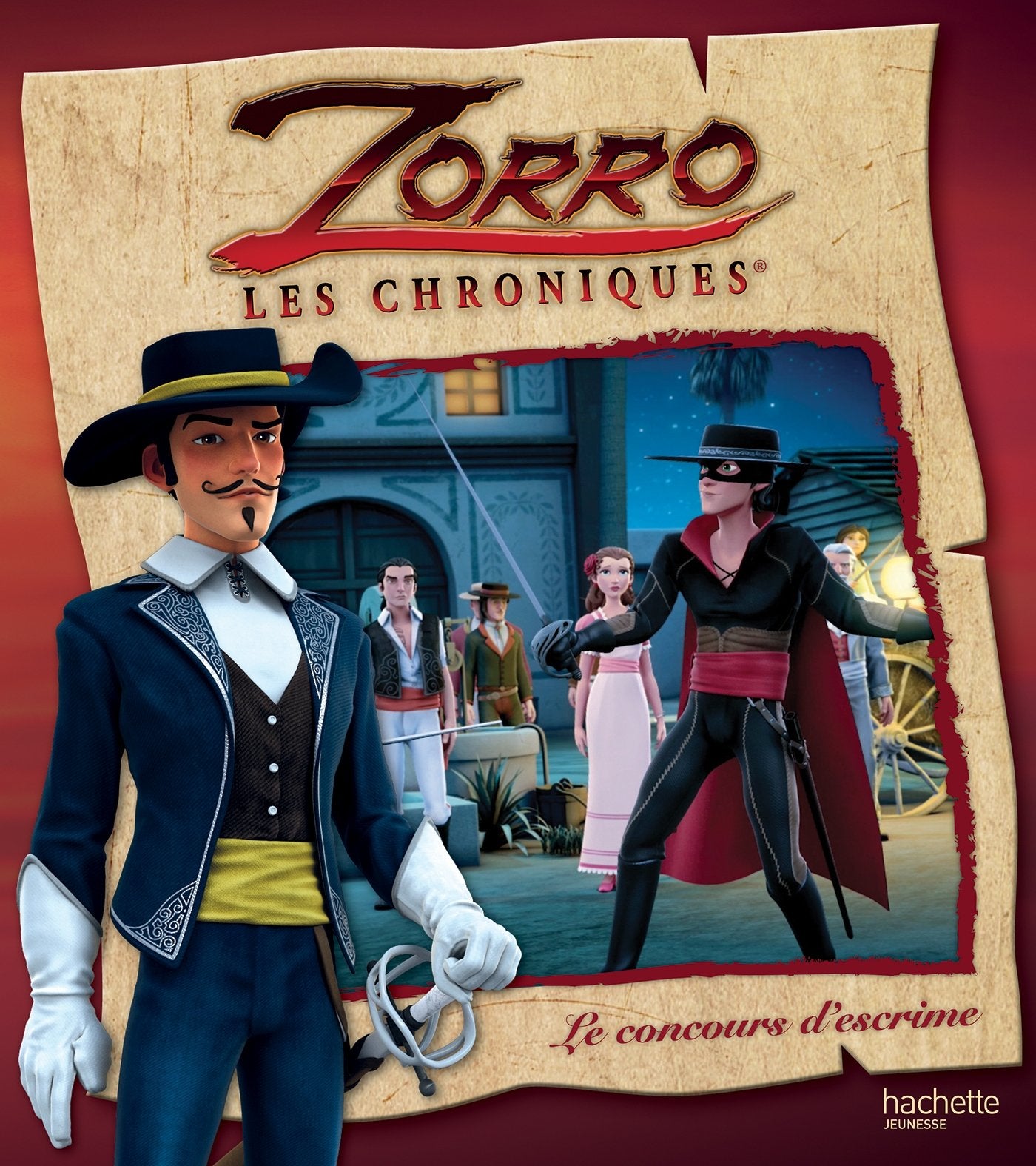 Zorro - Le concours d'escrime Children's books