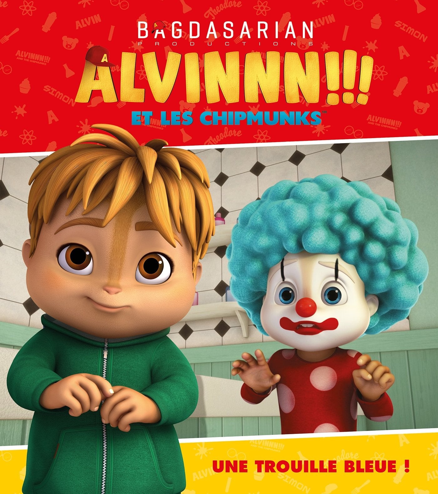 Alvin et les Chipmunks - Une trouille bleue ! Children's books