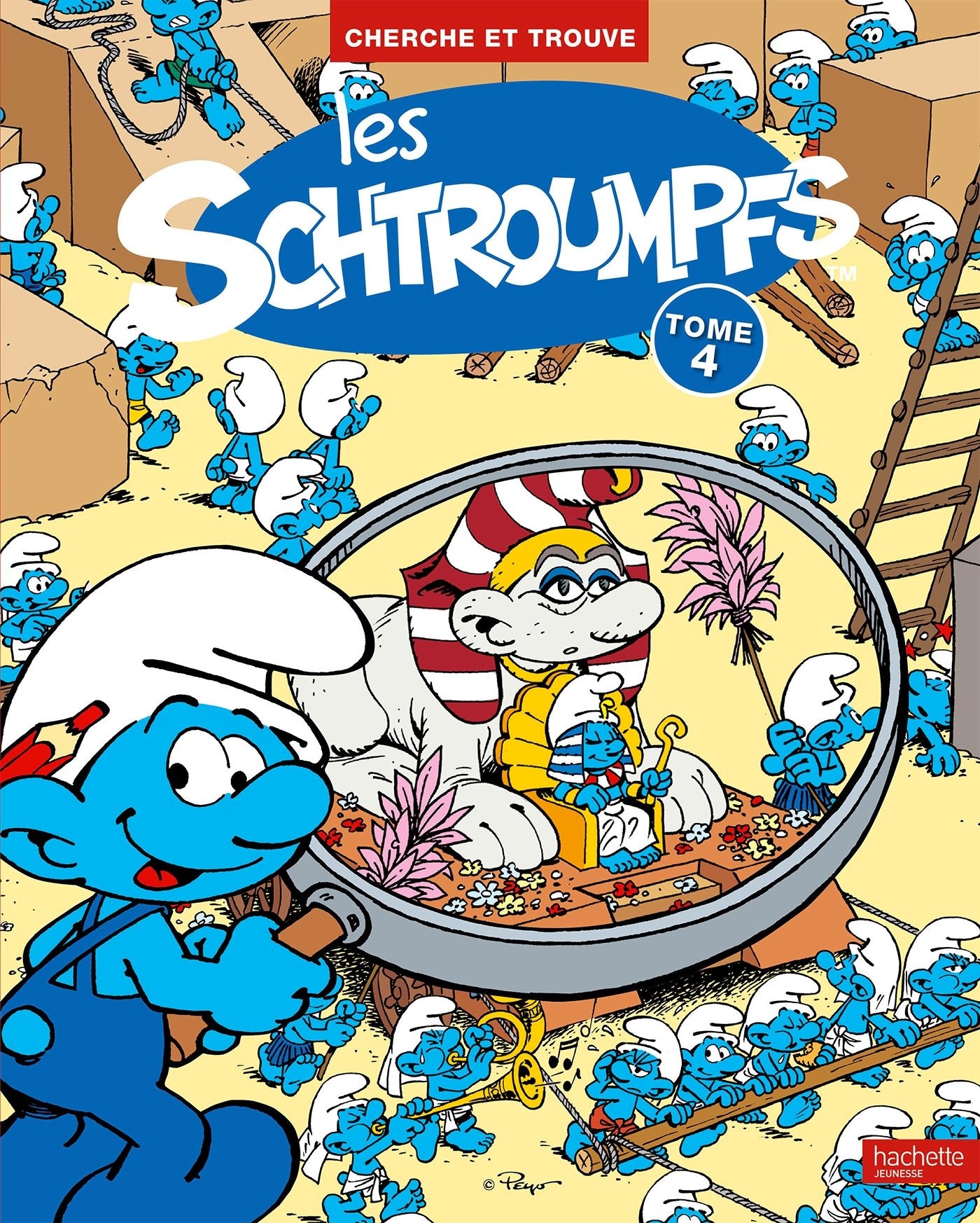 Les Schtroumpfs - Cherche et Trouve n°4: Tome 4 Tiptoi & Games