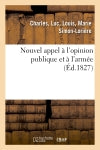 Nouvel appel à l'opinion publique et à l'armée Social Sciences