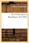 De l'Ordre dans la République Social Sciences