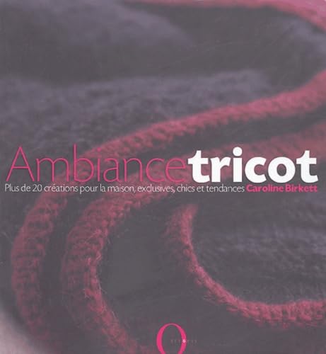 Ambiance tricot: Plus de 20 créations pour la maison, exclusives, chics et tendances Books