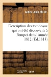 Description des tombeaux qui ont été découverts à Pompeï dans l'année 1812 (Ed.1813) Film, Art & Culture