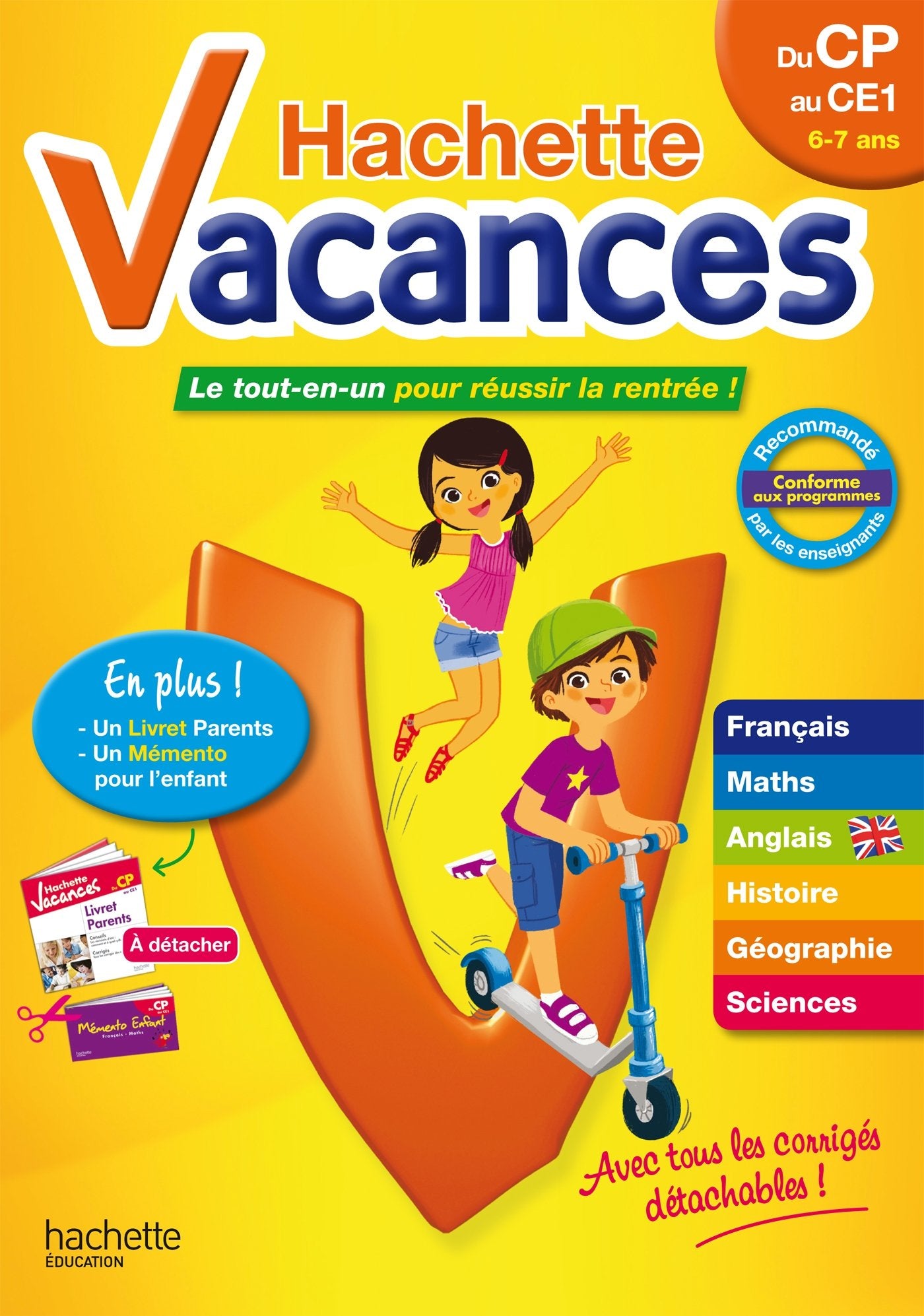 Hachette vacances du CP au CE1: Le tout-en-un pour réussir la rentrée ! book