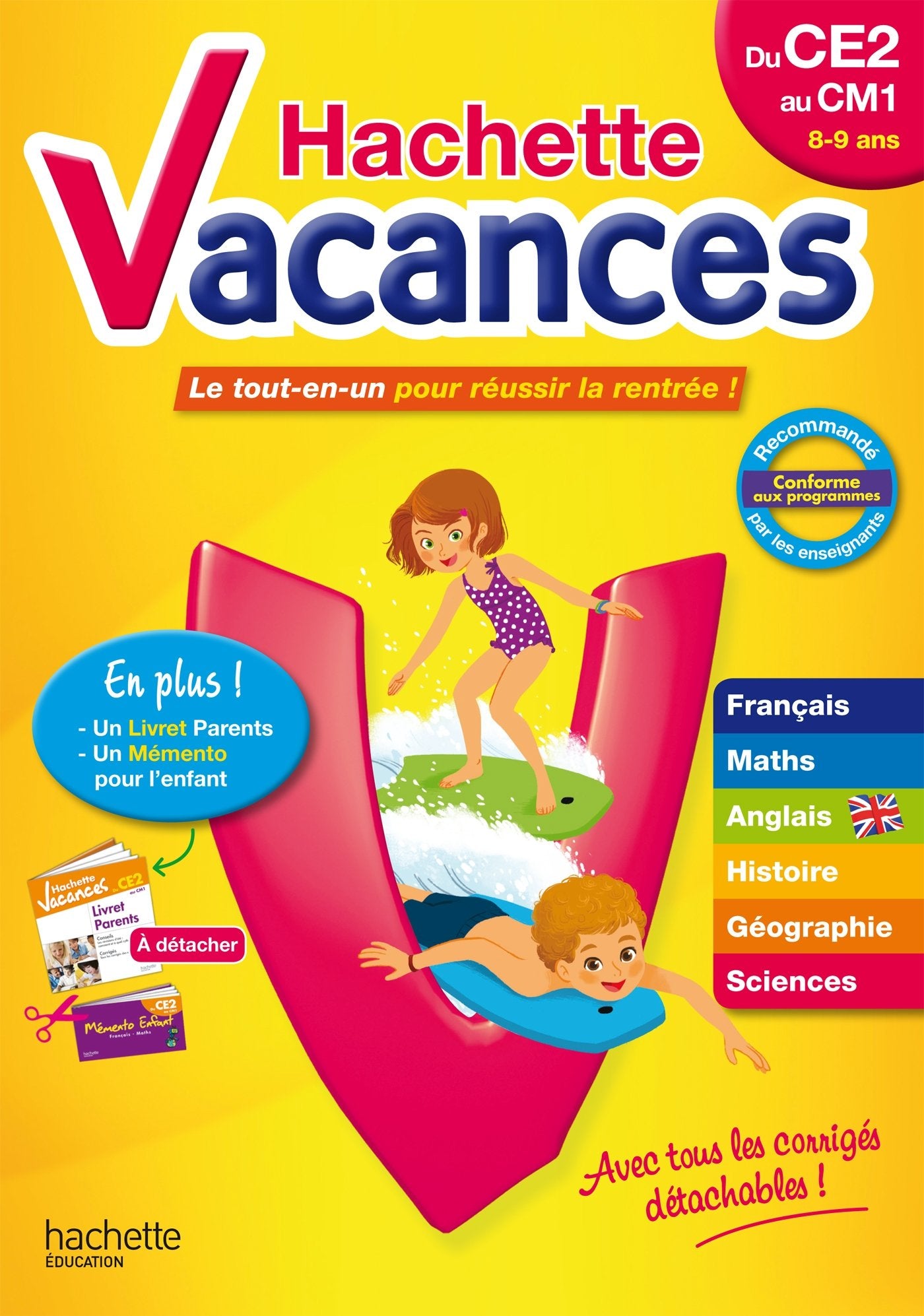 Hachette vacances du CE2 au CM1: Le tout-en-un pour réussir la rentrée ! Books