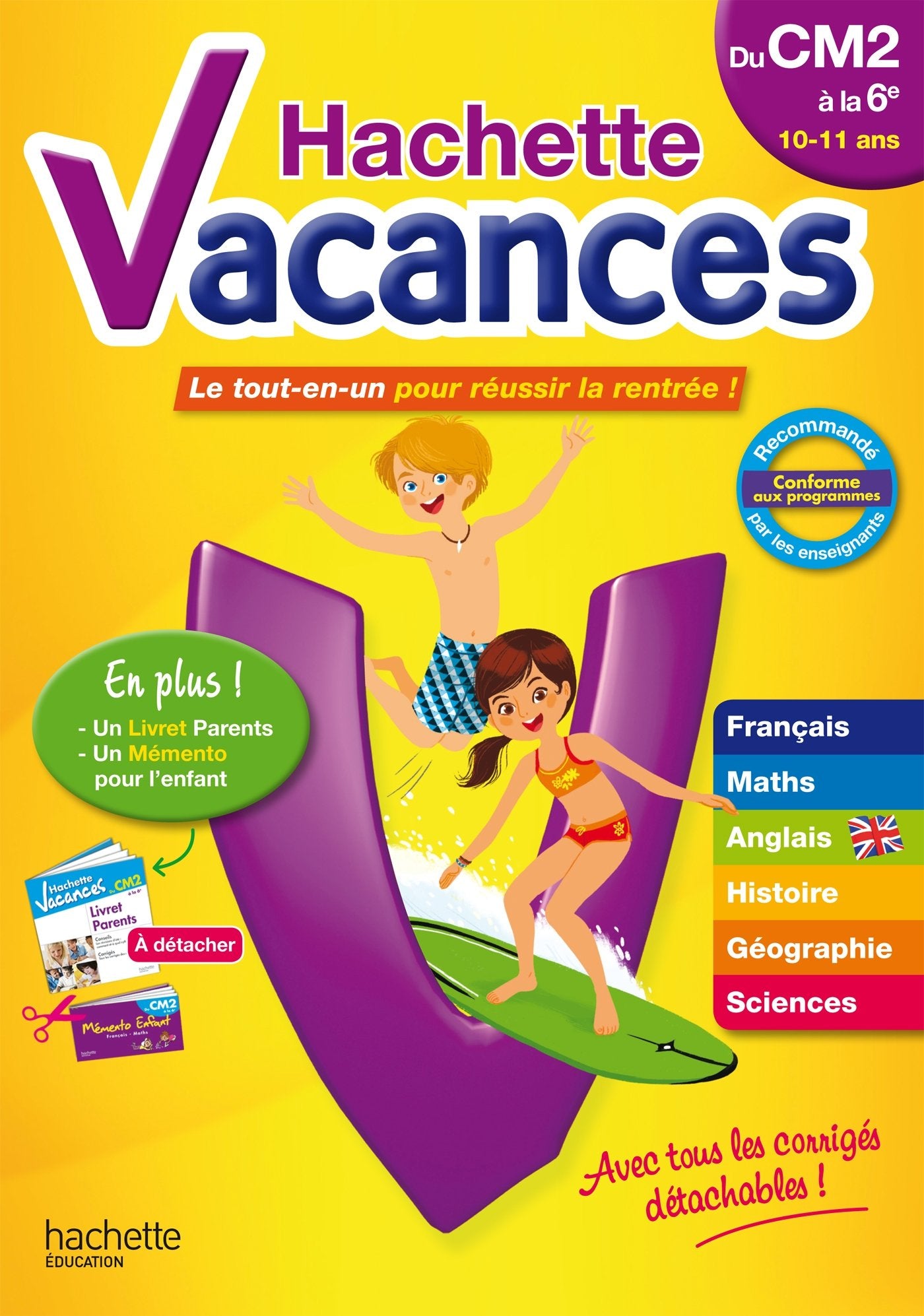 Hachette vacances du CM2 à la 6e: Le tout-en-un pour réussir la rentrée ! Books