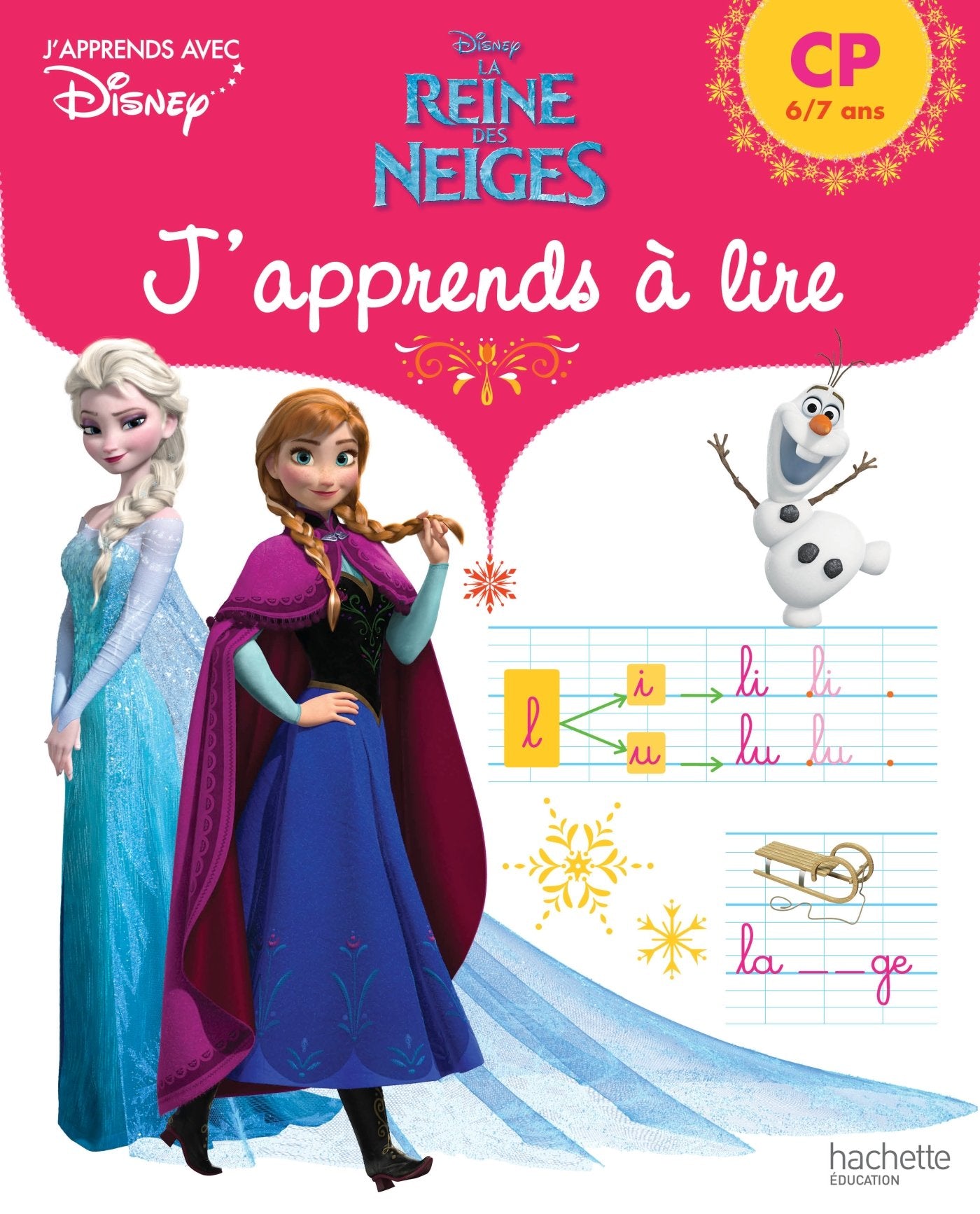 La Reine Des Neiges Lecture Ecriture CP Non-fiction