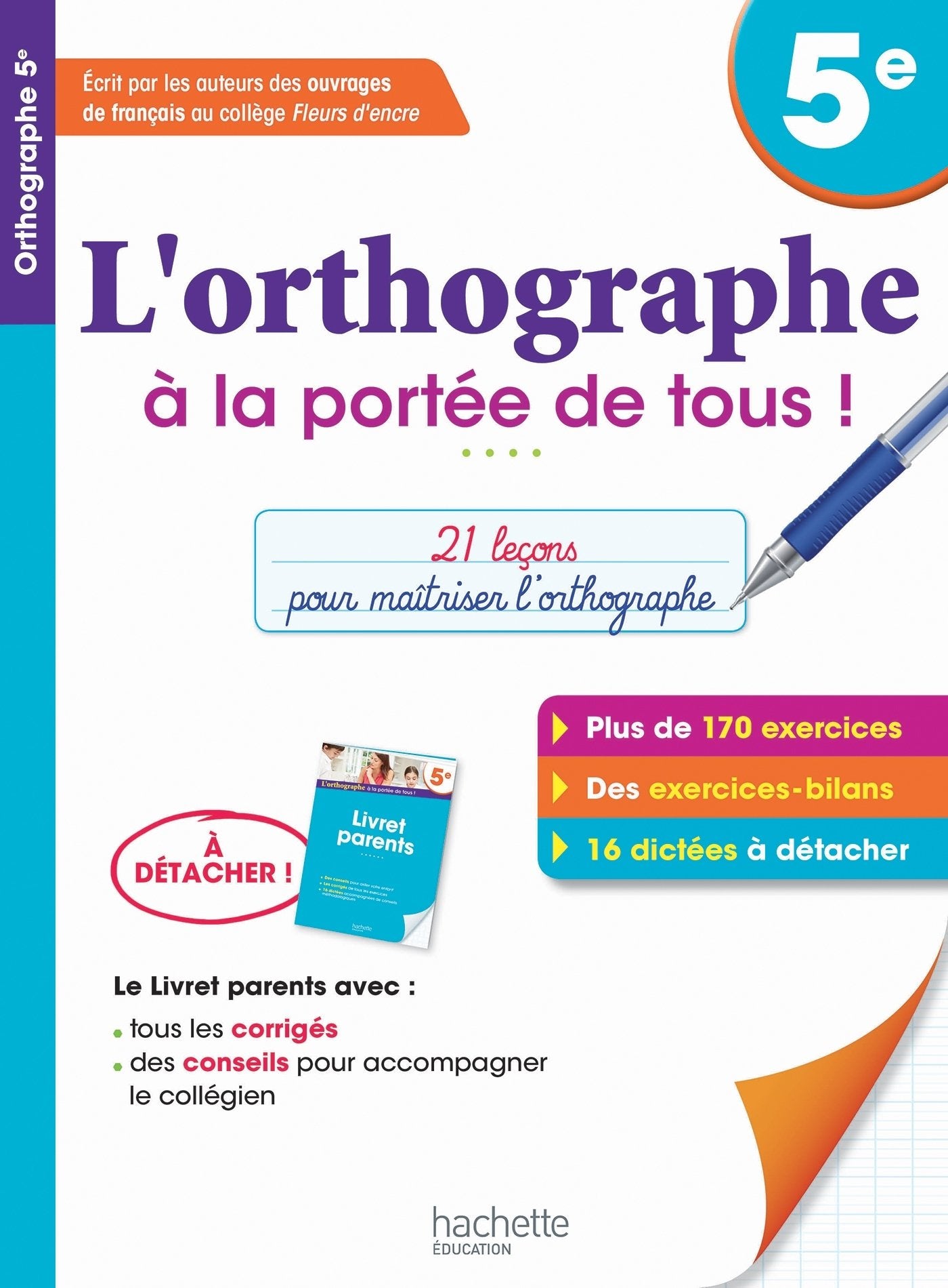 L'Orthographe à portée de tous 5E Non-fiction