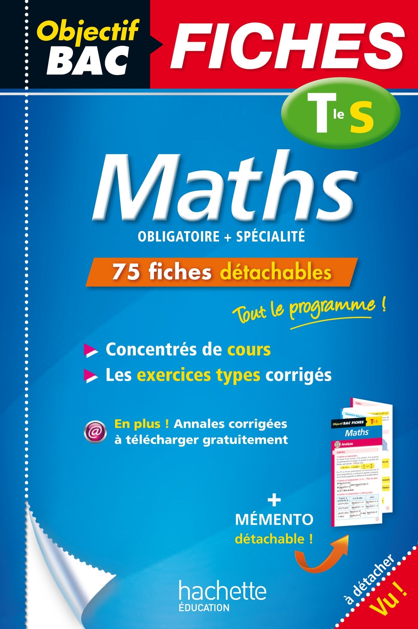 Maths, enseignements obligatoire et de spécialité Tle S book