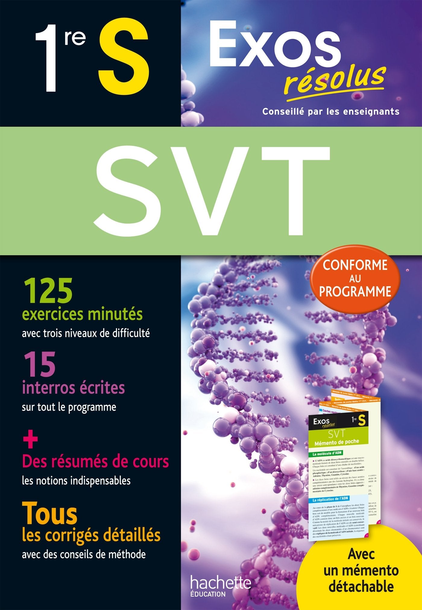 Exos Resolus Svt 1Re S book