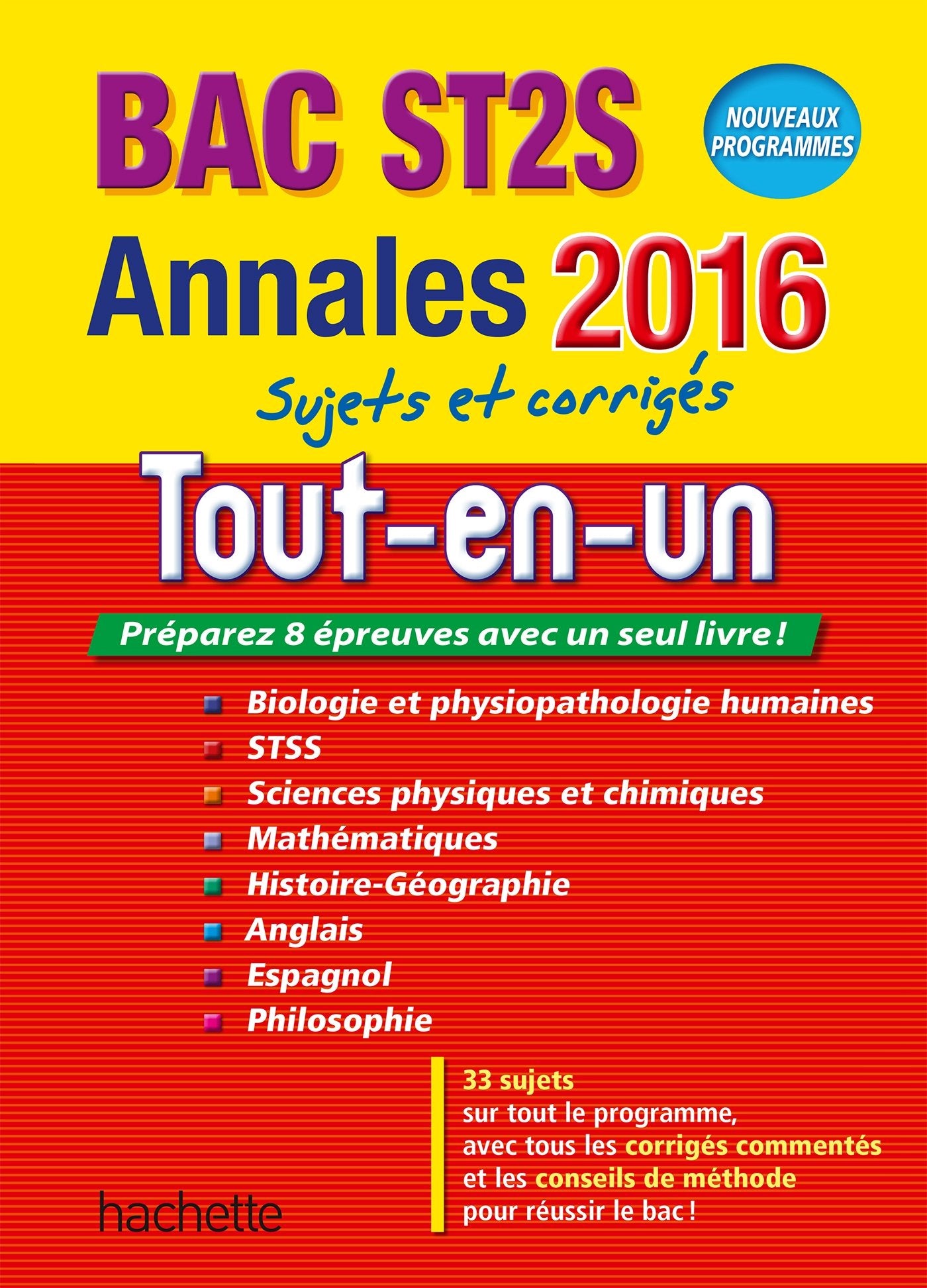 Tout-en-un Bac ST2S: Sujets et corrigés book