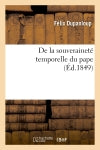 De la souveraineté temporelle du pape book