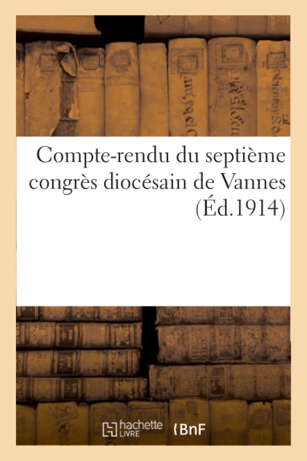 Compte-rendu du 7e congrès diocésain de Vannes book