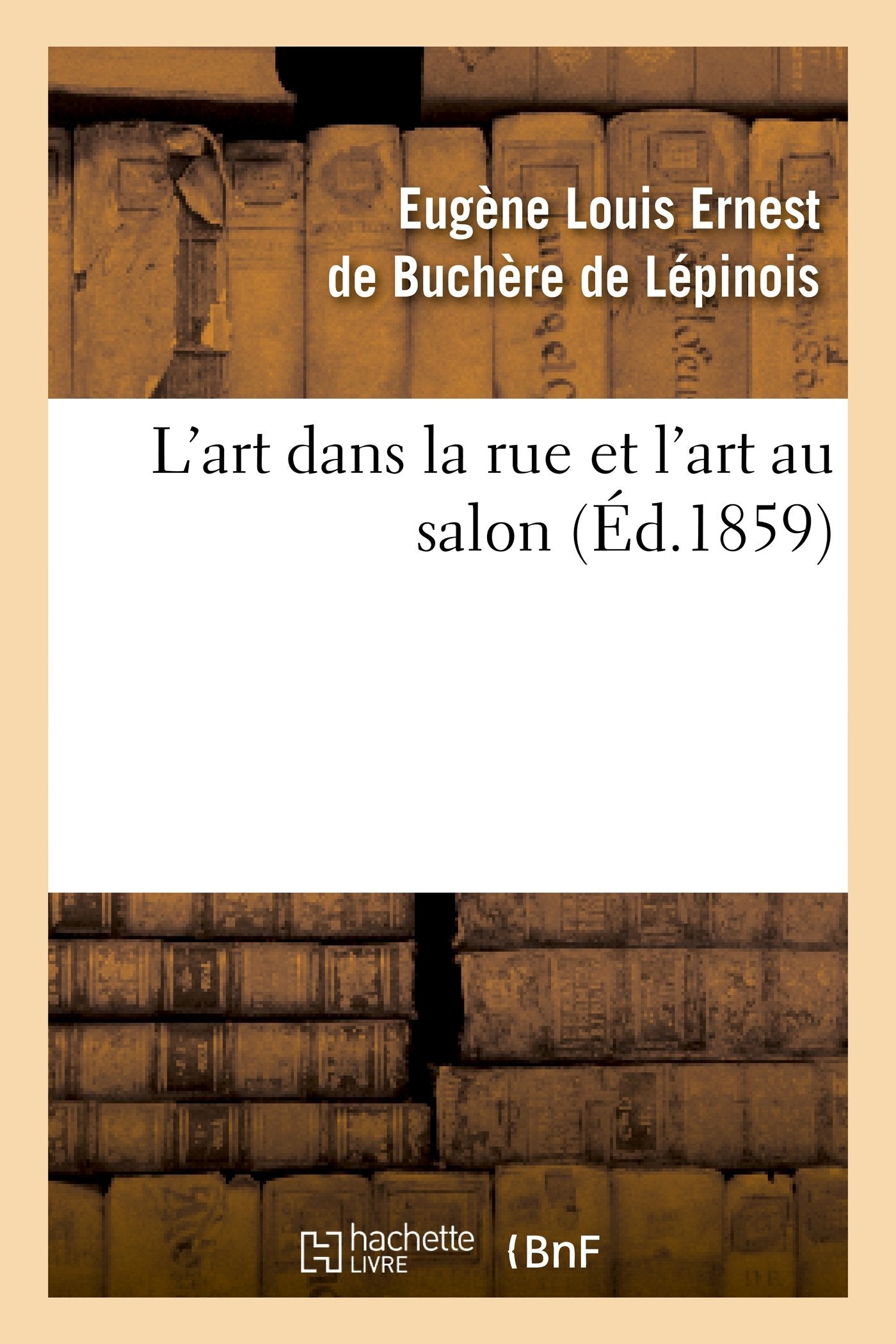 L'art dans la rue et l'art au salon book