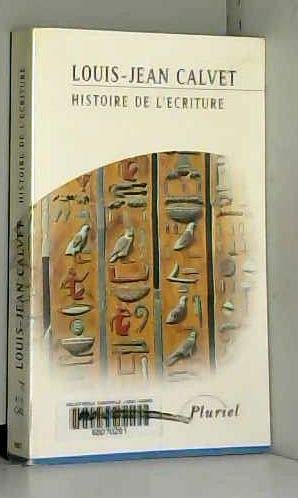 Histoire de l'écriture Books