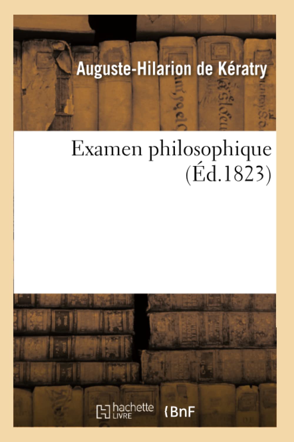 Examen philosophique des Considérations sur le sentiment du sublime et du beau" book