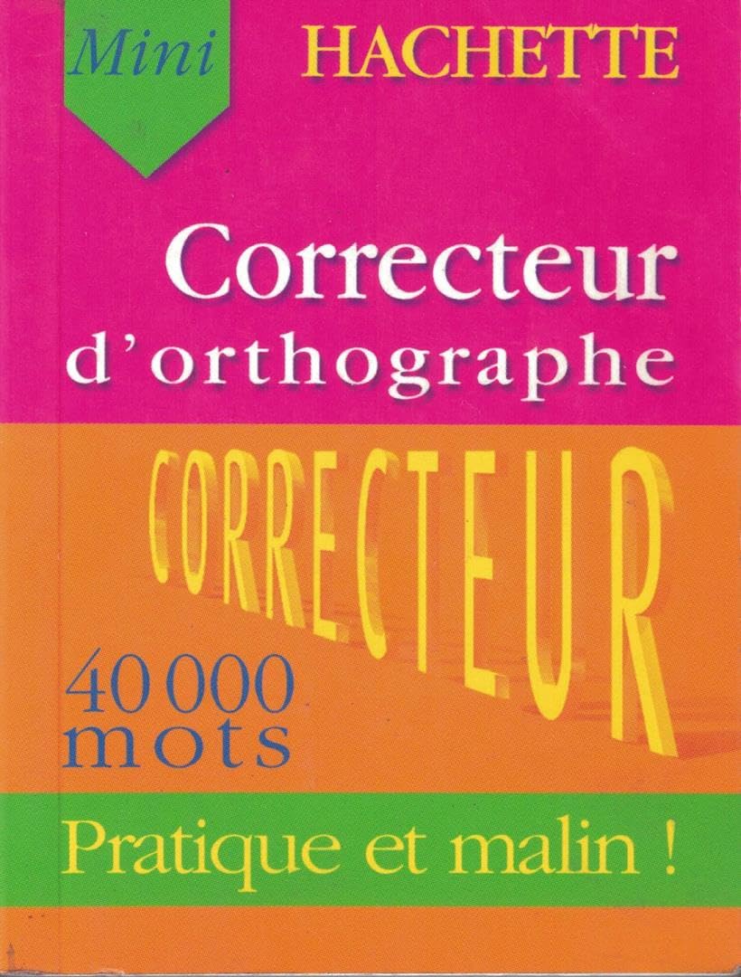 Product Image: Correcteur D'Orthographe Hachette